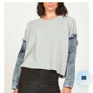 VINTAGE HAVANA cropped sweatshirt